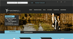 Desktop Screenshot of mein-sporttagebuch.de